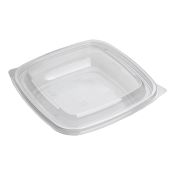 Крышка к контейнеру 190х190х16 мм, прозр., ПЭТ, 70 шт/упак "ПолиЭр" 140 шт/кор РОССИЯ СпК-1919-К