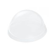 Крышка для стакана d95 мм куполообразная без отверстия, прозр., ПЭТ, 50 шт/упак "Upax-Unity" 1 000 шт/кор РОССИЯ