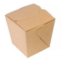 Коробка для лапши 560 мл, 104х90х102 мм, крафт, карт., 35 шт/упак "OSQ" Noodles 420 шт/кор РОССИЯ OSQ NOODLES L