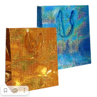 Пакет подарочный [180+100]х230 мм, р-р M с петлев. ручками, диз. "Торжество", бум. лам., 10 шт/упак 360 шт/кор КИТАЙ 04070558