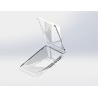 Упаковка для роллов 400 мл, 160х115х48 мм, прозр., ПЭТ, 400 шт/кор "Kado-Prim" 400 шт/упак РОССИЯ КД-115