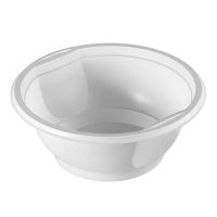 Тарелка одноразовая глубокая 600 мл, d155 мм, бел., ПП, 50 шт/упак 1 000 шт/кор РОССИЯ 230-0724