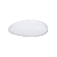 Крышка для контейнера под пресервы и мёд, кругл., d 112мм, прозрачная, ПП
