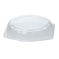 Упаковка для торта [крышка] d300хh66[d265хh57] мм, прозр., ПС, 180 шт/кор "Комус" 180 шт/упак РОССИЯ Т-226К