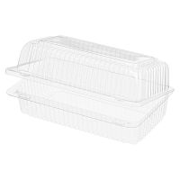 Упаковка 0,98(0.48+0.5)л, внеш. 185х112х72мм, внутр. 160х80х64мм, прозрачн., ОПС