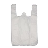 Пакет "Майка" [450+300]х750 мм 21 мкм, бел., ПНД, 100 шт/упак 10 упак/кор РОССИЯ