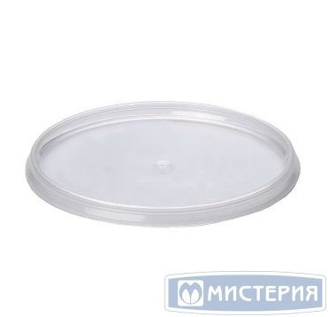 Крышка к контейнеру для пресервов [ведру] d111 мм, прозр., ПП, 600 шт/кор "Перинт" 600 шт/упак РОССИЯ Крышка 111