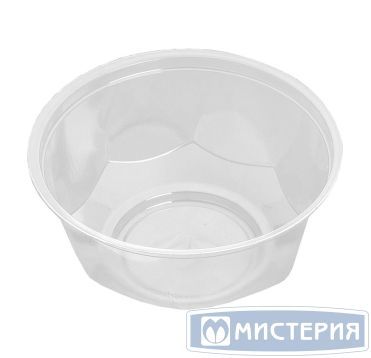Контейнер 200 мл 1-секц. d110хh45 мм, без крышки, прозр., ОПС, 1000 шт/кор "Kado-Prim" 1 000 шт/упак РОССИЯ КД-117 Д проз.