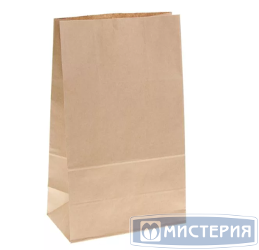 Пакет на вынос [240+140]х400 мм M без ручек, крафт, бум., 400 шт/кор 400 шт/упак РОССИЯ PD-01-70-241440