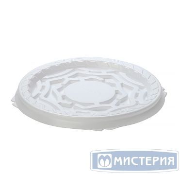 Упаковка для торта [дно] d237хh15[d182хh11] мм, бел., ПС, 200 шт/кор "Комус" 200 шт/упак РОССИЯ Т-190Д