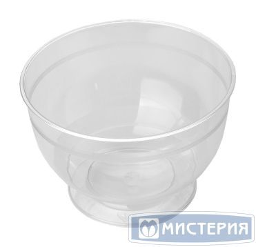 Креманка круглый 200 мл, прозрачный, на ножке