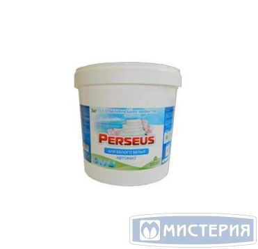 Стиральный порошок для белого белья "Perseus", автомат, 3000 г 1 шт/кор РОССИЯ