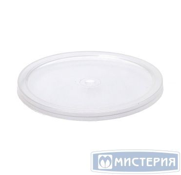 Крышка для контейнера под пресервы и мёд, d=96мм, h=15мм, белая, ПП