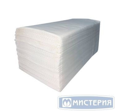 Полотенца бумажные для диспенсеров 230х230 мм 1-сл. V-сложен., бел., 250 лист/упак 20 упак/кор РОССИЯ