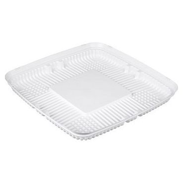 Упаковка для торта [дно] 315х315х35[267х267х28] мм, бел., ПС, 100 шт/кор "Комус" 100 шт/упак РОССИЯ Т-240/1Д)/ Т-240/1Д (М)