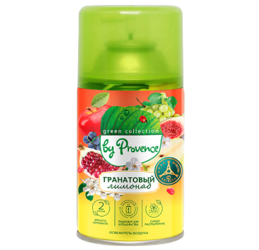 Освежитель воздуха "Provence" Гранатовый Лимонад, сменный аэрозоль, 250 мл 12 шт/кор РОССИЯ RPR023