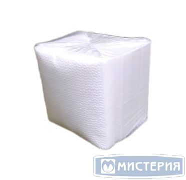 Салфетки 240х240 мм 1-сл., бел., бум., 90 шт/упак 60 упак/кор РОССИЯ