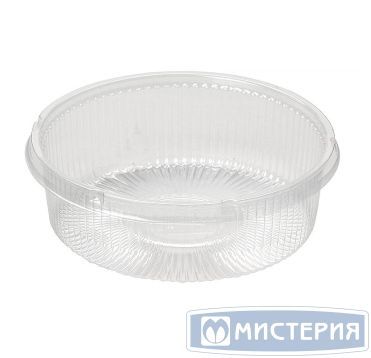 Контейнер 350 мл 1-секц. d132хh41 мм, без крышки, прозр., ОПС, 600 шт/кор "Комус" 600 шт/упак РОССИЯ СК-035