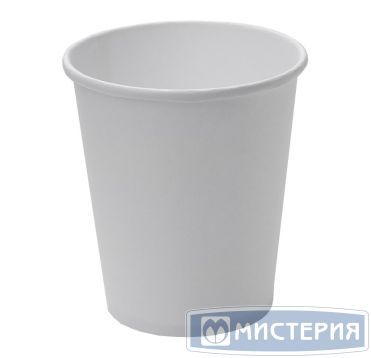 Стакан бумажный 185 мл 1 сл., d73 мм, бел., карт., 50 шт/упак "SaaMi" 1 500 шт/кор РОССИЯ 111495
