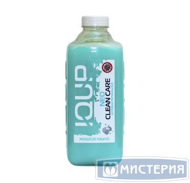 Мыло жидкое антибактериальное "IQUP" Clean Care Neo Голубое, флакон, 1000 мл 12 шт/кор РОССИЯ 800237