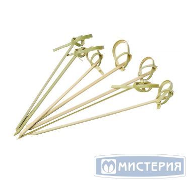 Пика 60 мм, диз. "Узелок", беж., бамбук, 100 шт/упак 40 упак/кор КИТАЙ 440-700
