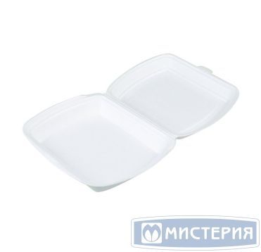 Ланч-бокс 247х207.5х62мм, с 1 секцией, белый