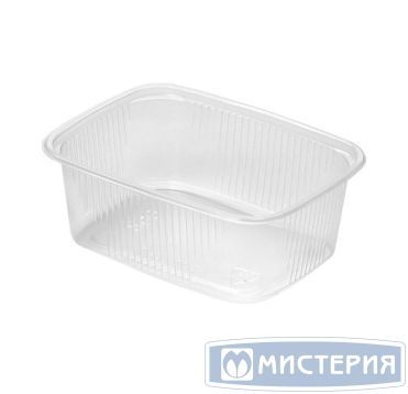 Контейнер 250 мл 1-секц. 108х82х46 мм, серия 108, без крышки, прозр., ПП, 100 шт/упак "Clarity" 1 000 шт/кор РОССИЯ 108-250