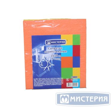 Салфетка хоз. 15х18см, пропитанные, целлюлоза