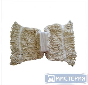 Моп веревочный Кентукки 400 гр, бел., х/б "A-VM" 15 шт/кор РОССИЯ KN1035