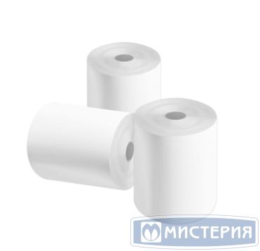 Чековая лента 57мм х 25м, d12 мм, бел., термобум. 8 рул/упак 208 рул/кор РОССИЯ
