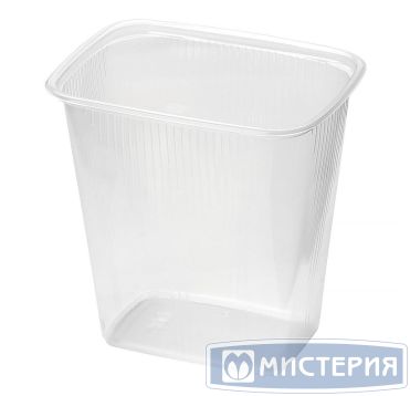 Контейнер прямоугольный 108х82х106мм, 500 мл, полупрозрачный 