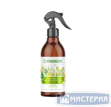 Освежитель воздуха жидкий "Synergetic" Имбирь и лемонграсс, триггер, 380 мл 6 шт/кор РОССИЯ 900004