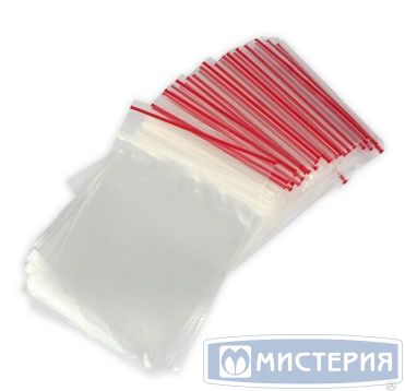 Пакет Zip-Lock 250х300 мм, прозр., ПВД, 100 шт/упак 20 упак/кор КИТАЙ