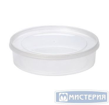 Крышка для контейнера под пресервы и мёд, кругл., d 145мм, прозрачная, ПП