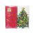 Салфетки 330х330 мм 2-сл., диз. "Новогодняя ель на красном", разноцв., бум., 20 шт/упак "Bouquet" 15 упак/кор РОССИЯ 42476